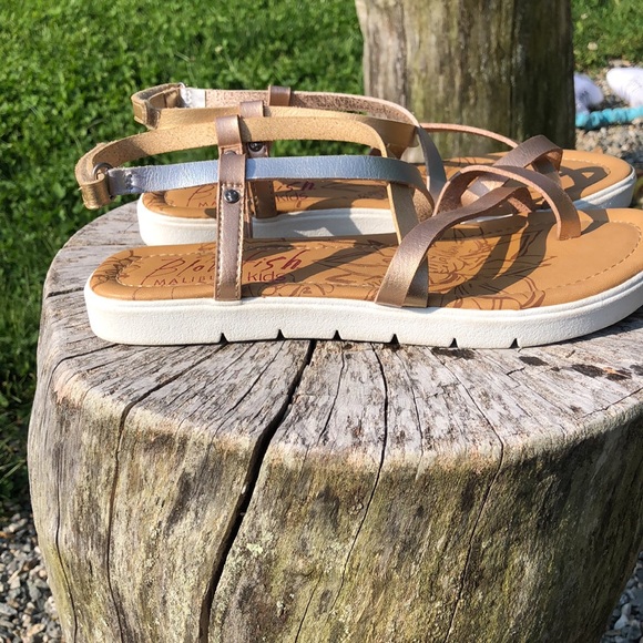 Blowfish Malibu Kids Sandals Size 5 - Picture 2 of 6